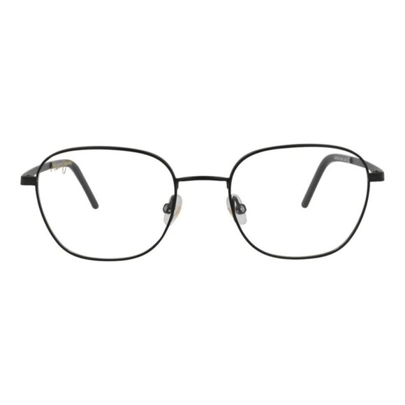 Maui Jim Mens Round/Oval Black Black Transparent Fashion Designer Eyewear - Picture 1 of 4